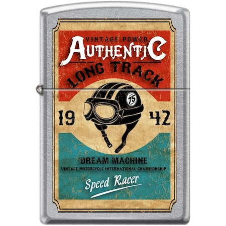 Zippo 2024 Zippo Custom Long Track Street Chrome ZIP-207CI403723
